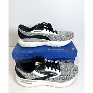 Brooks Adrenaline GTS 24 Men’s Running Shoes Black White Size 9.5 D Medium New